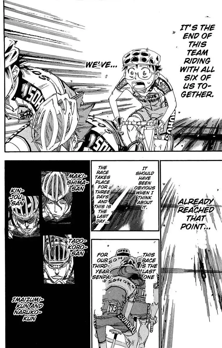 Yowamushi Pedal Chapter 180 13